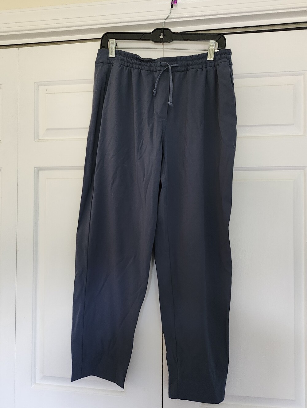 LuluLemon Elastic Waist Drawstring Pants - Navy